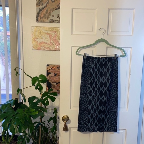 Anthropologie Tracy Reese Alaia Pencil Skirt sz 0 - Picture 2 of 3